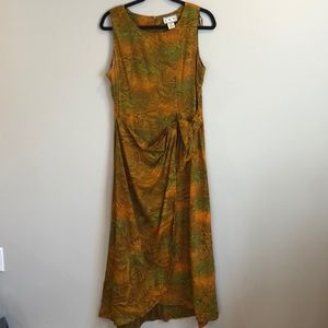 Vintage L.G.S Sleeveless Maxi Dress Sz L